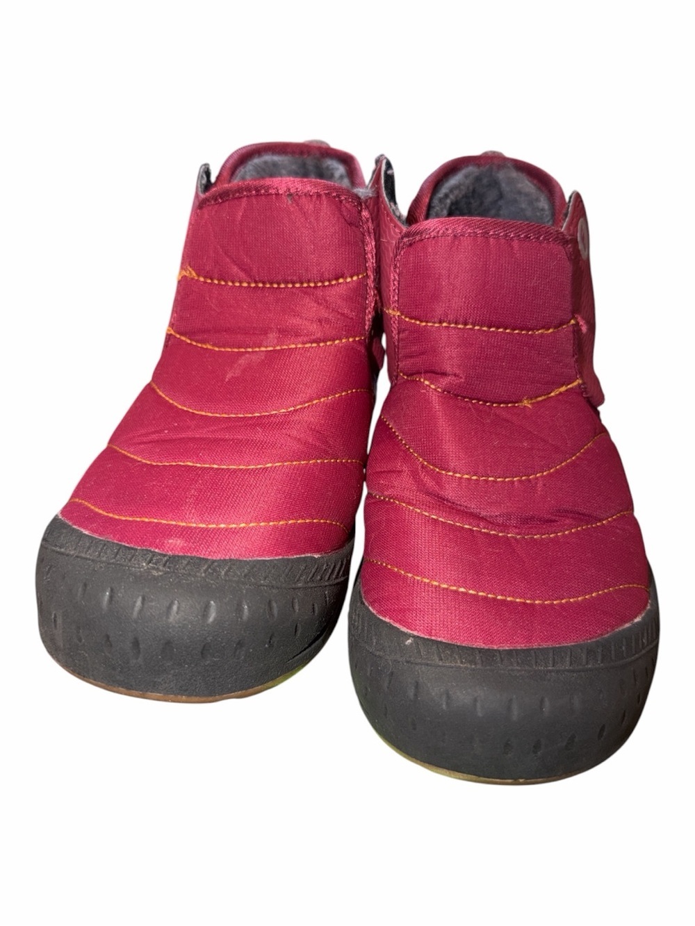 Source Unknown Raspberry Quilted Slip-On Winter Boots